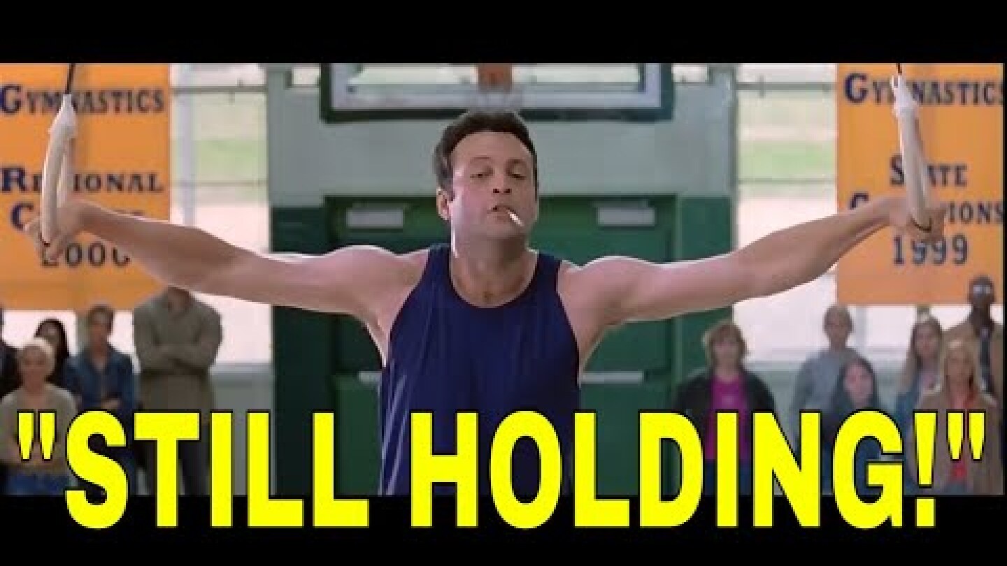 Still Holding!  Vince Vaughn in Old School - GYM SCENE