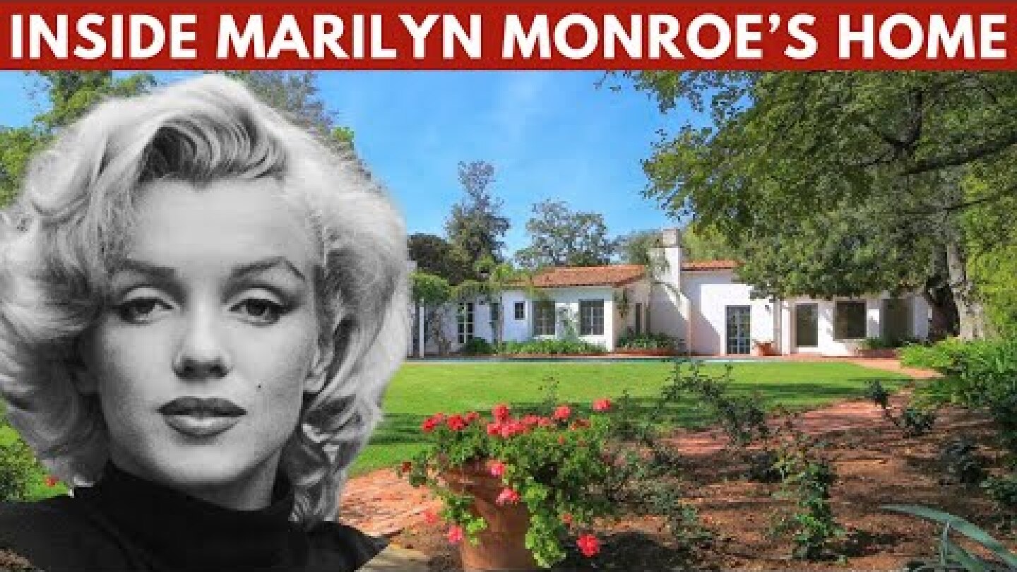 Marilyn Monroe Los Angeles House Tour | INSIDE Marilyn Monroe Brentwood Home | Real Estate