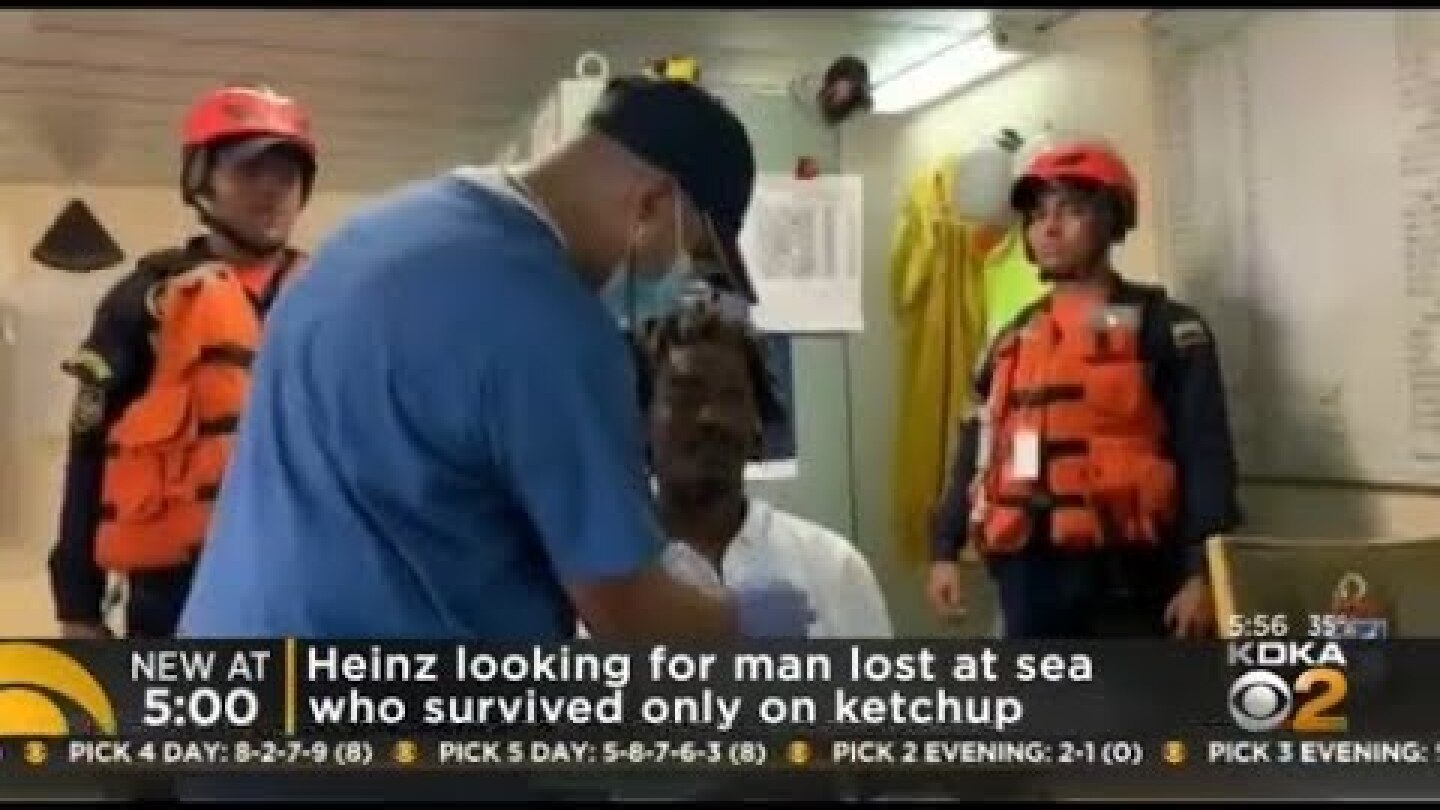 Heinz trying to find 'ketchup boat guy' who survived lost at sea for 24 days