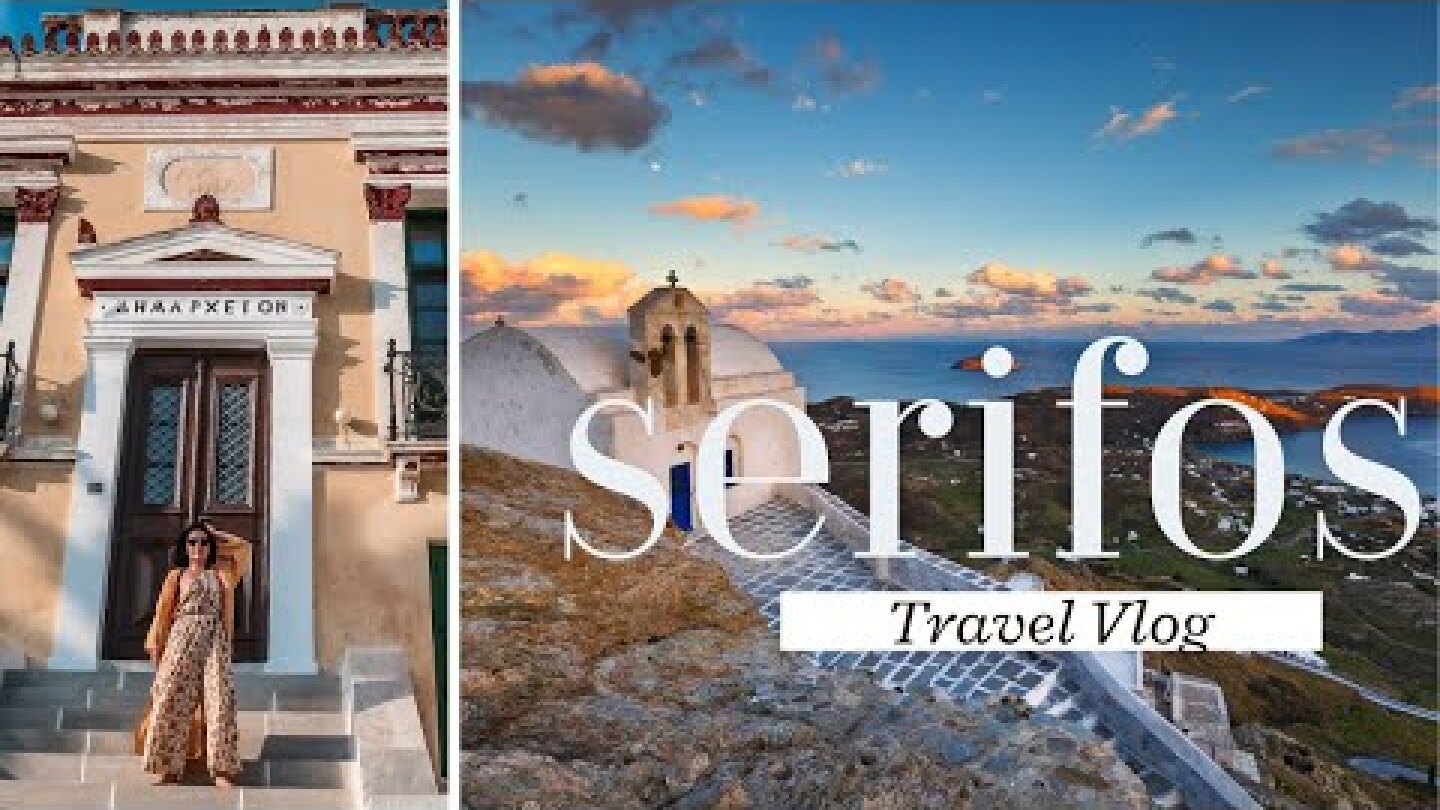 GREECE || SERIFOS island so much better than Santorini!