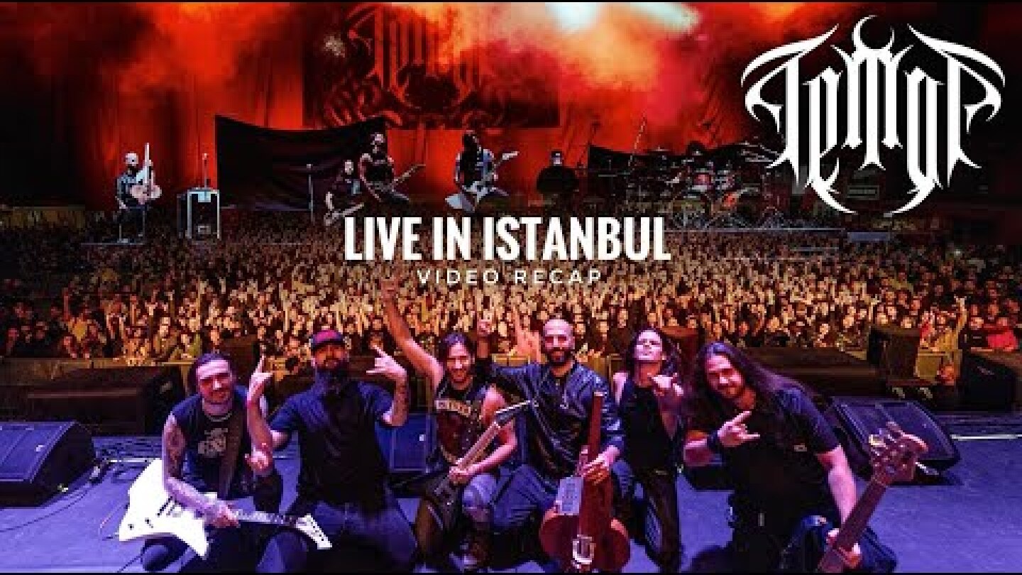 TEMOR video Recap from Istanbul / Live with IN FLAMES #temor #inflames