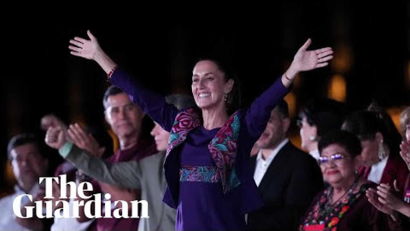 Mexico's first female president pledges to have 'honest' government