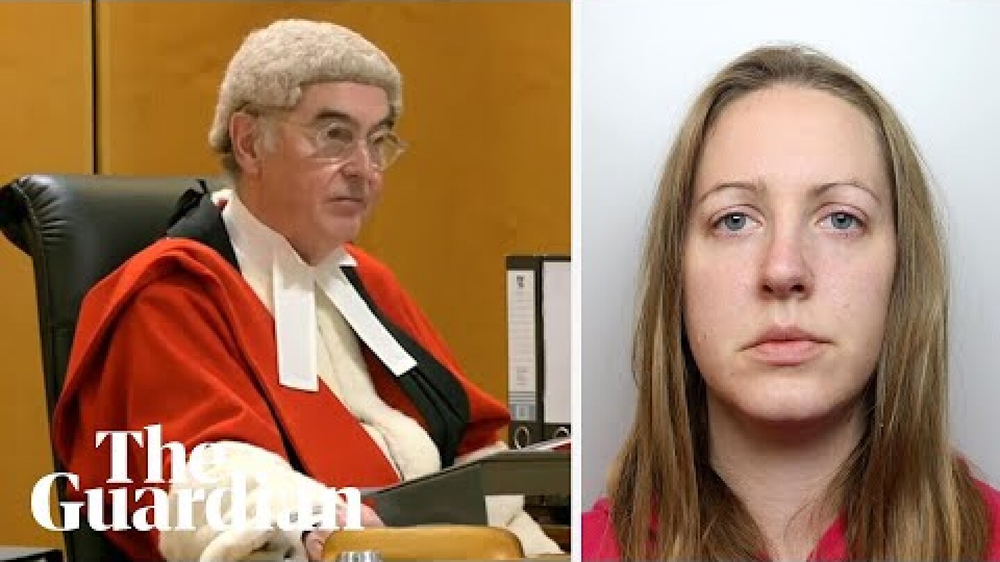 Judge hands whole-life sentence to Lucy Letby for baby murders