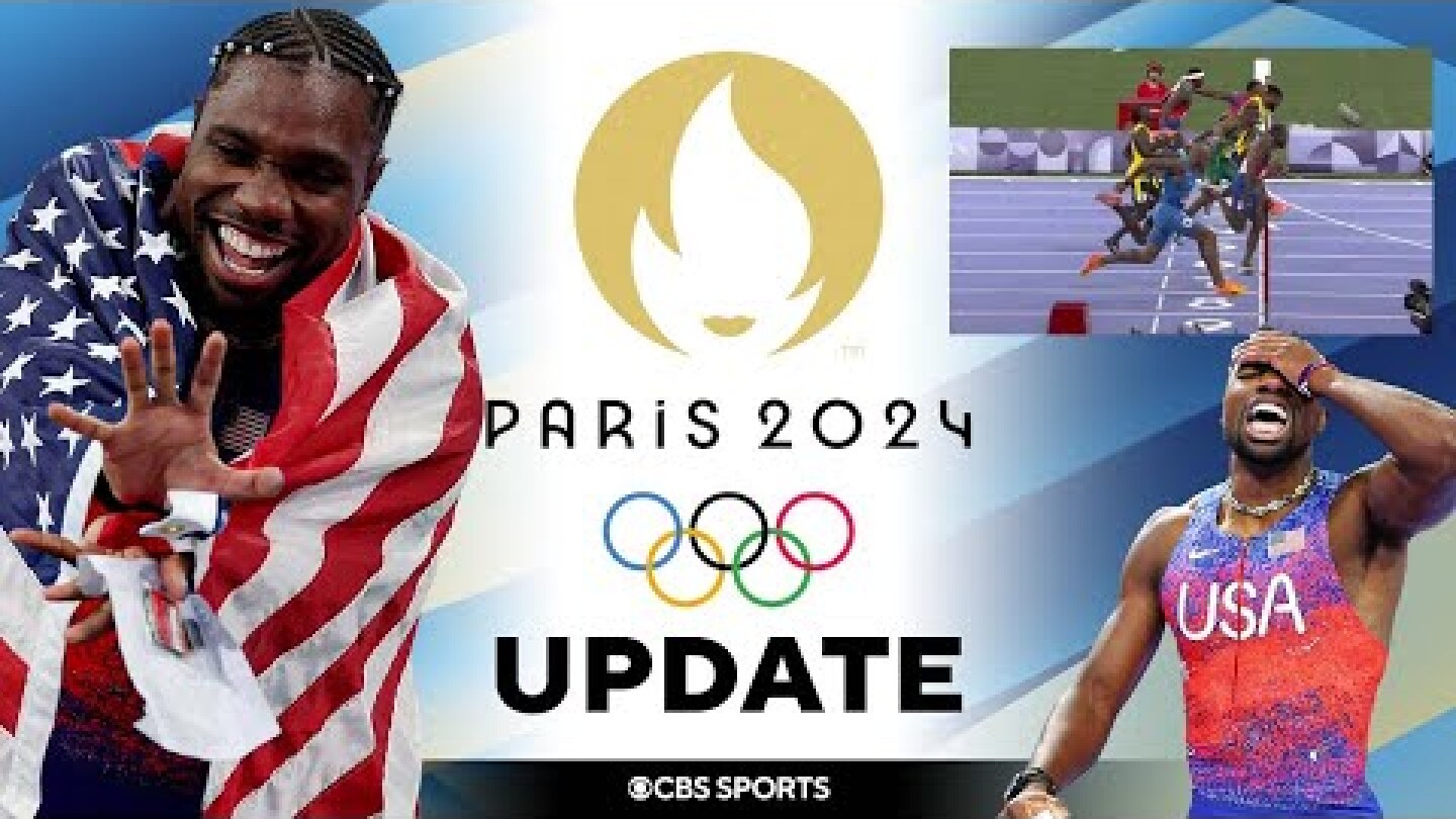 Noah Lyles WINS GOLD In Men's 100M In PHOTO FINISH I CBS Sports