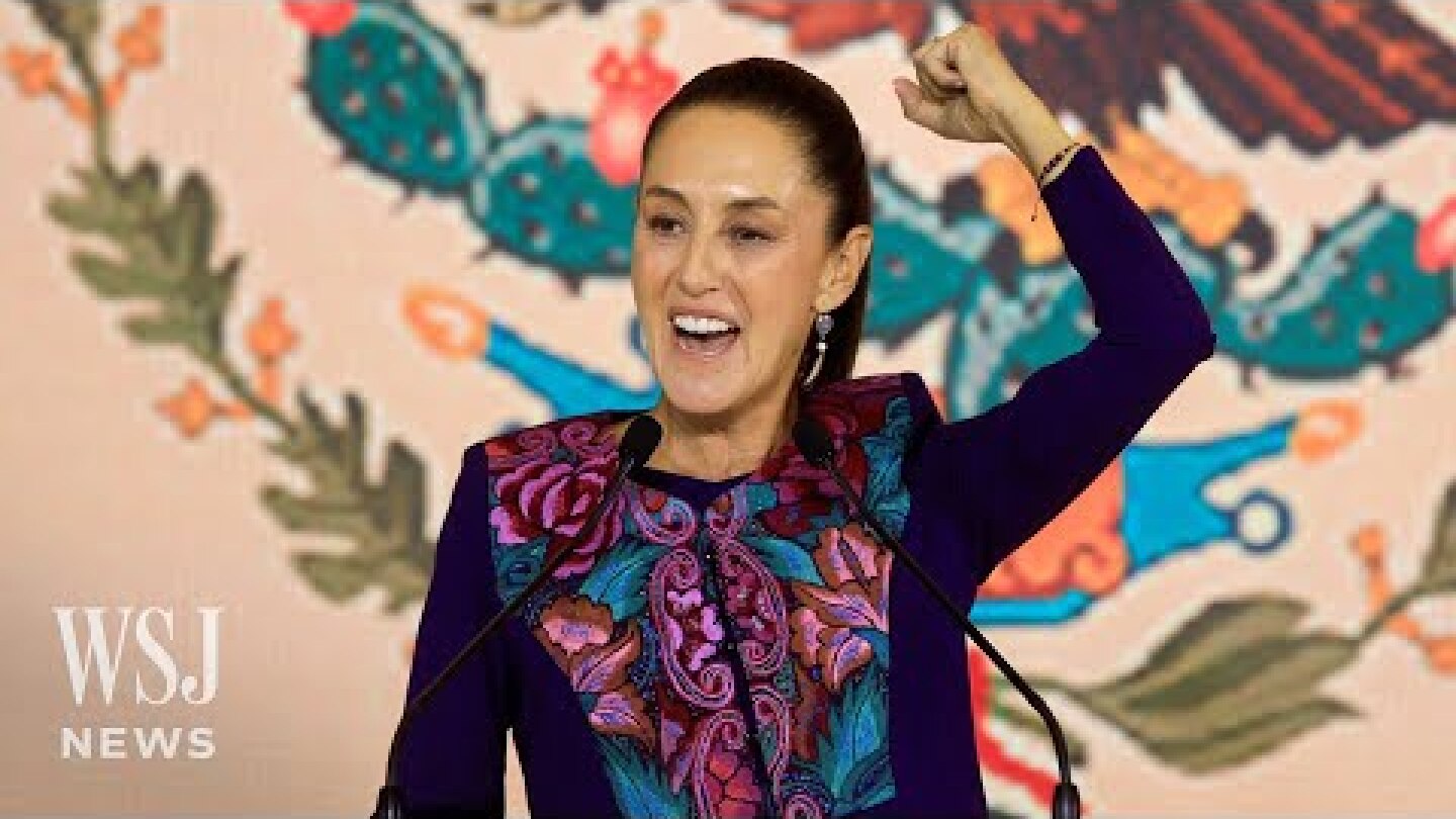 Claudia Sheinbaum Becomes First Female President of Mexico | WSJ News