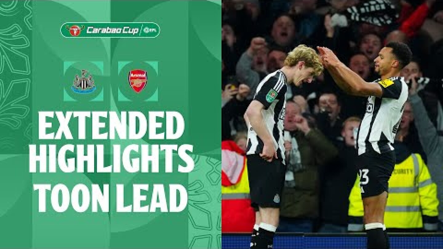 ADVANTAGE TOON! | Arsenal v Newcastle United extended highlights