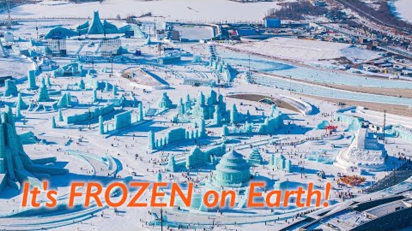 One Million m2! World's largest ice and snow theme park opens in China's Harbin