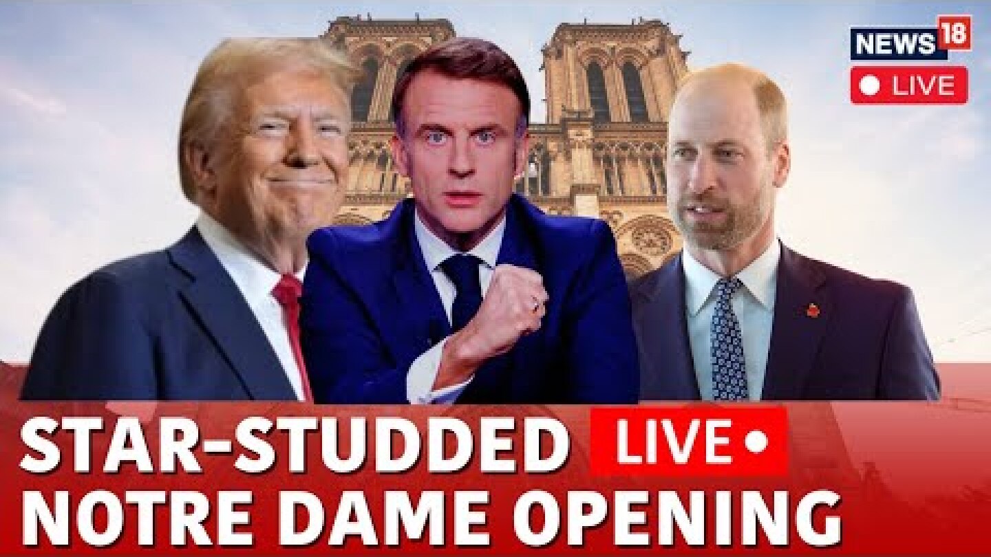 Notre Dame Cathedral LIVE | Notre-Dame Cathedral Reopening Ceremony LIVE | Paris LIVE | N18G