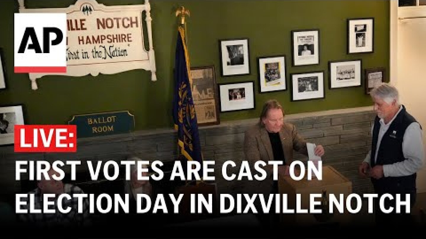 Election Day 2024 LIVE: First votes cast in Dixville Notch, New Hampshire