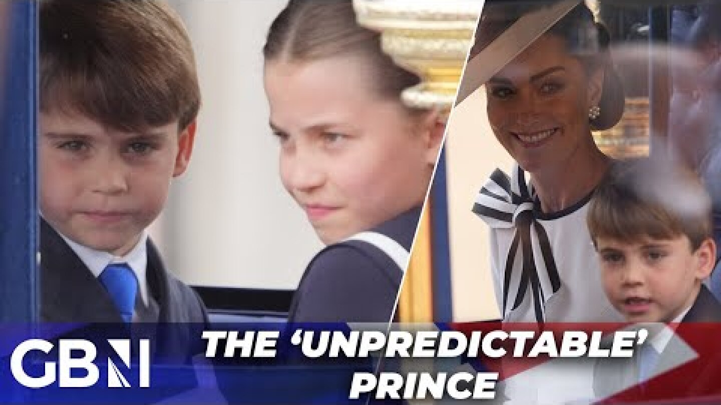 Prince Louis seen DANCING and YAWNING at Trooping the Colour celebration - ’Unpredictable as ever!’