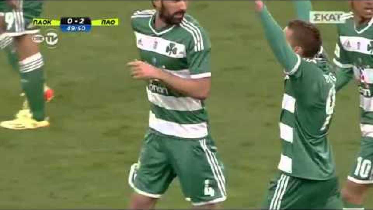 Marcus Berg Hat Trick Greek Cup FInal 2014