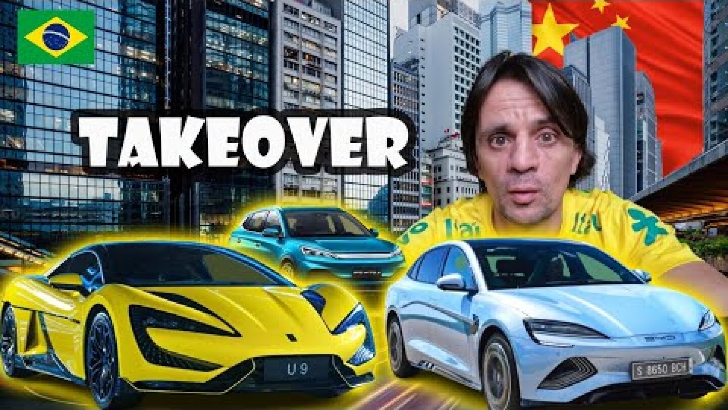 CHINESE ELECTRIC VEHICLES ARE TAKING OVER THE BRAZILIAN MARKET!