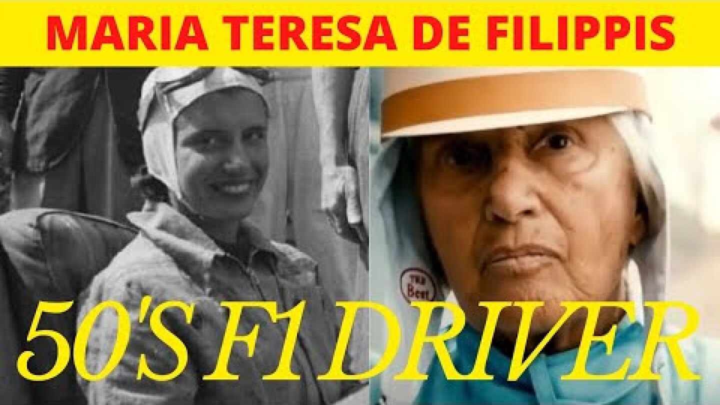 Maria Teresa de Filippis | A tribute to the first woman involved with Formula 1 | Racing & Flying