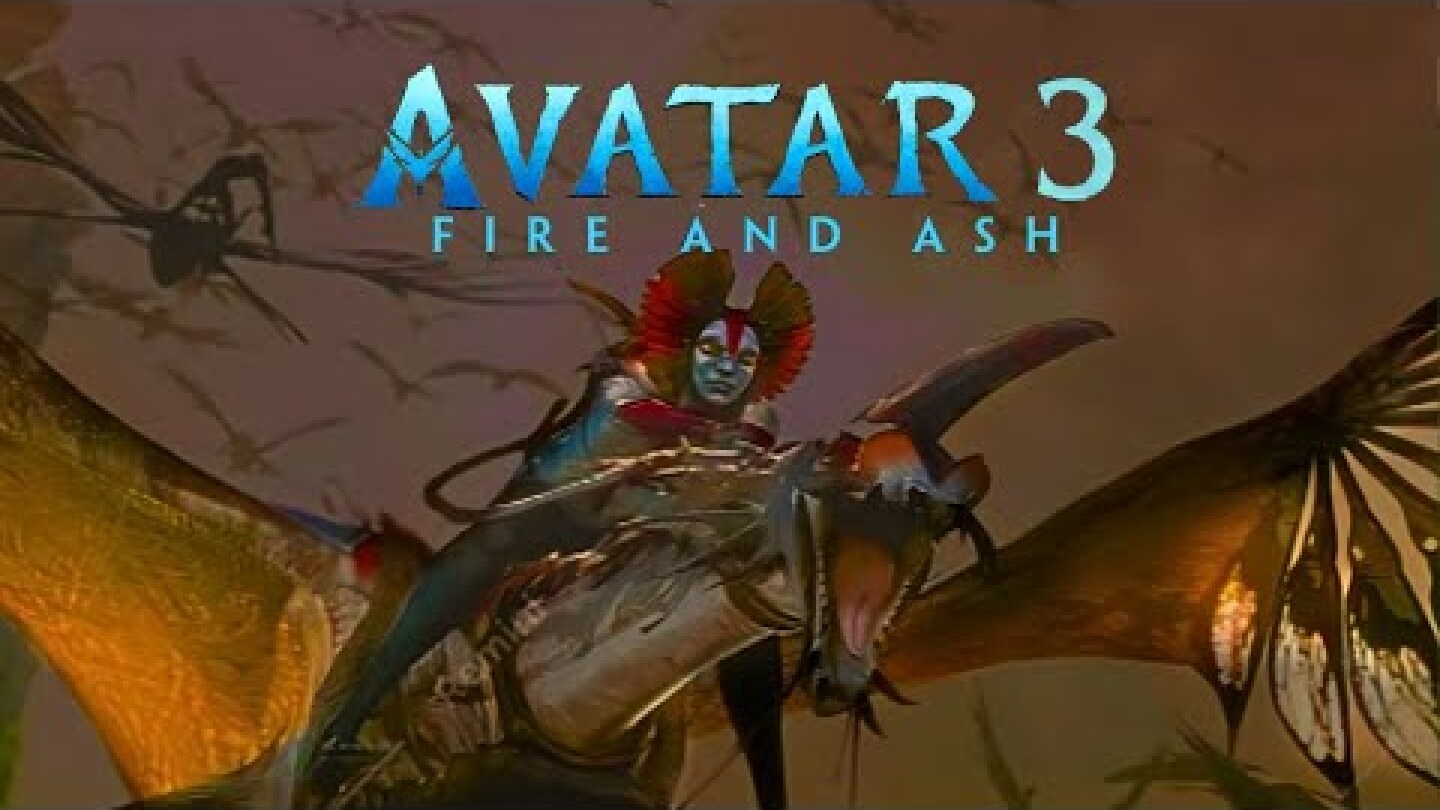 AVATAR: FIRE AND ASH is the Official Title of AVATAR 3, announced by James Cameron at D23 expo