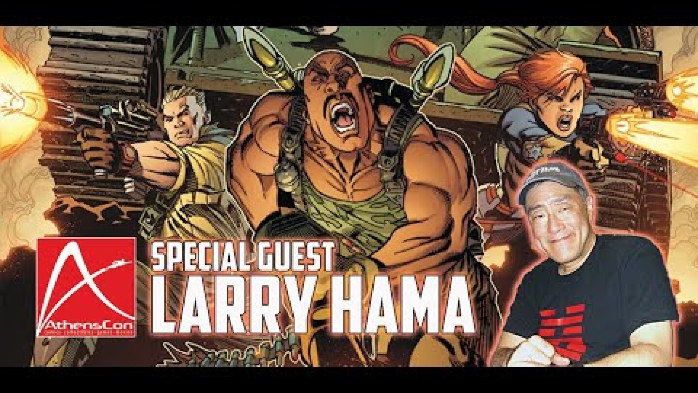 AthensCon 2024 Guest Announcement: Larry Hama