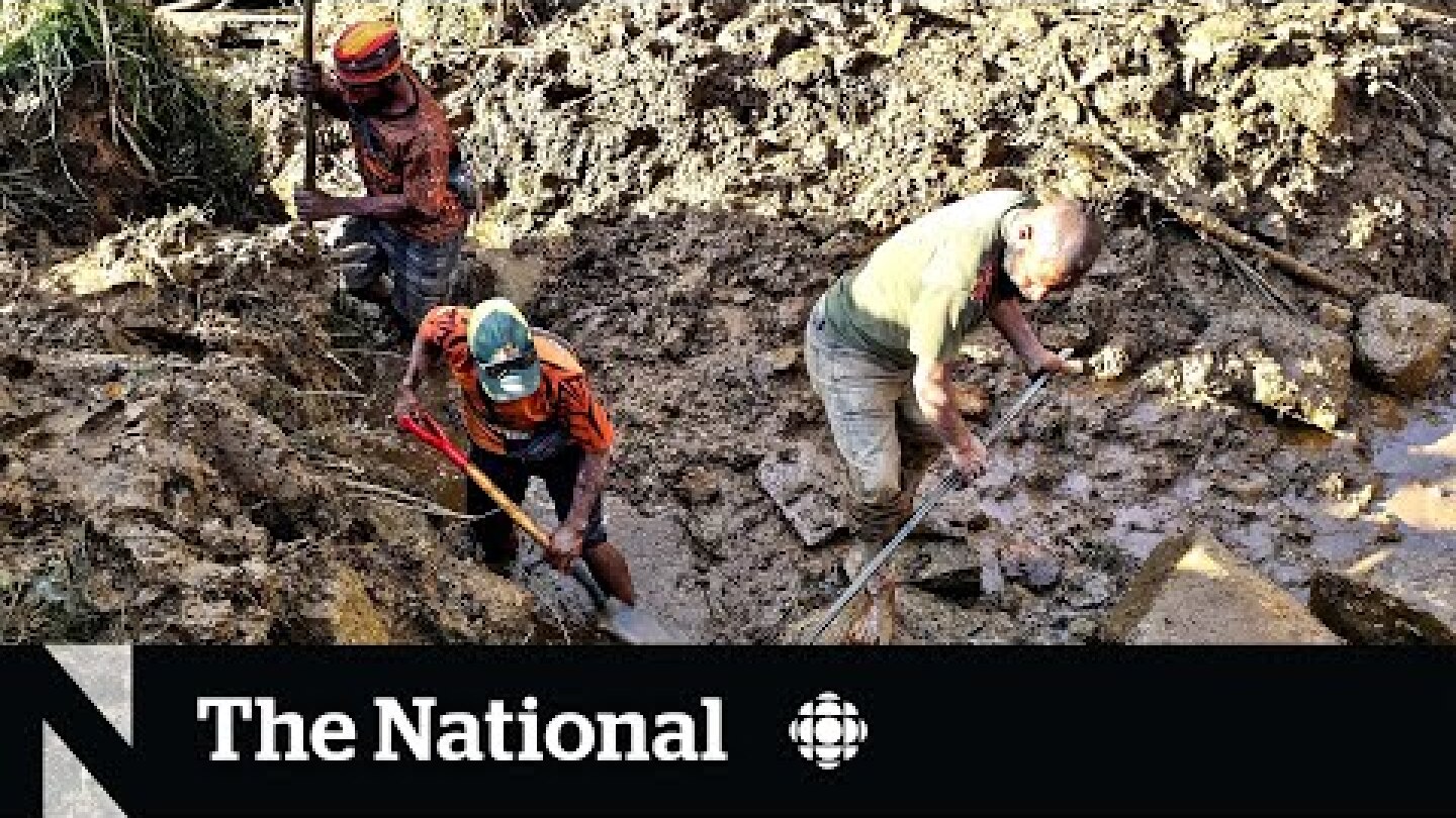 Thousands buried in landslide in Papua New Guinea
