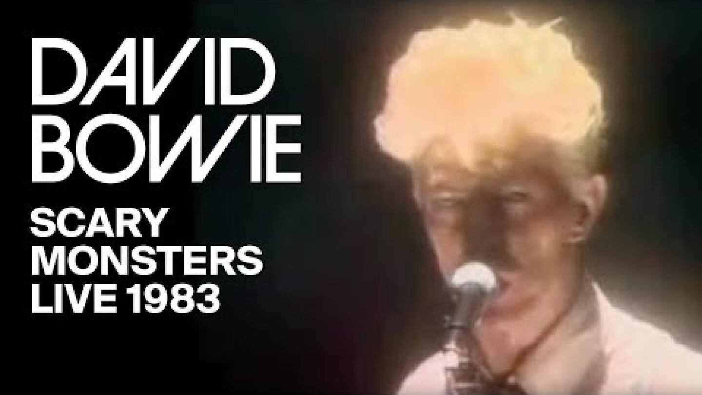 David Bowie - Scary Monsters (Live, 1983)