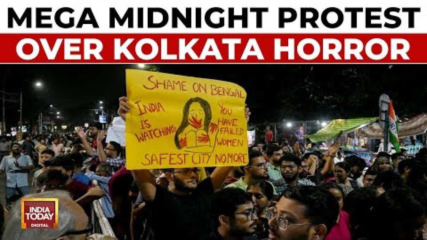 Kolkata Rape & Murder Horror: Women Lead 'Reclaim The Night Protest' | India Today