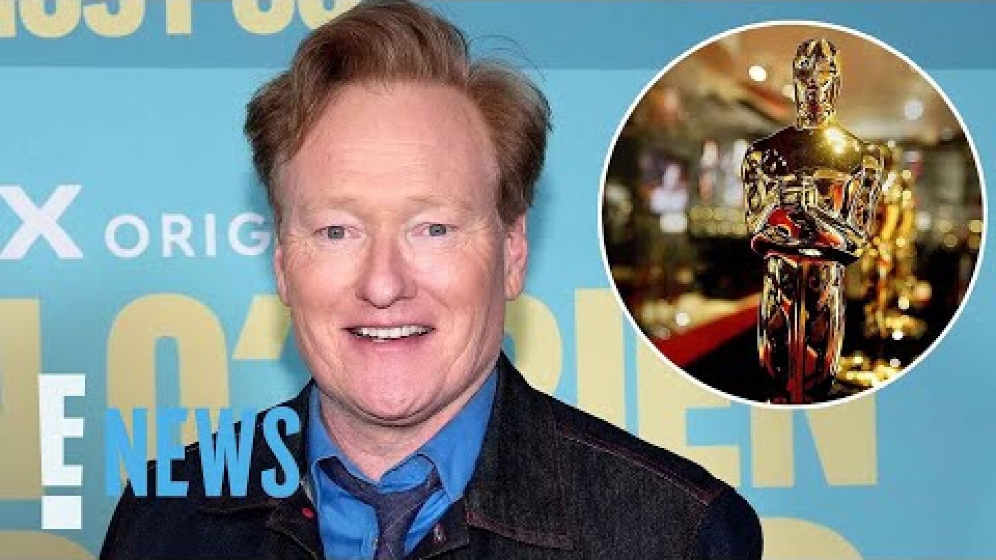 Conan O’Brien’s Gives a CHEEKY RESPONSE to Hosting the Oscars: “America Demanded It” | E! News