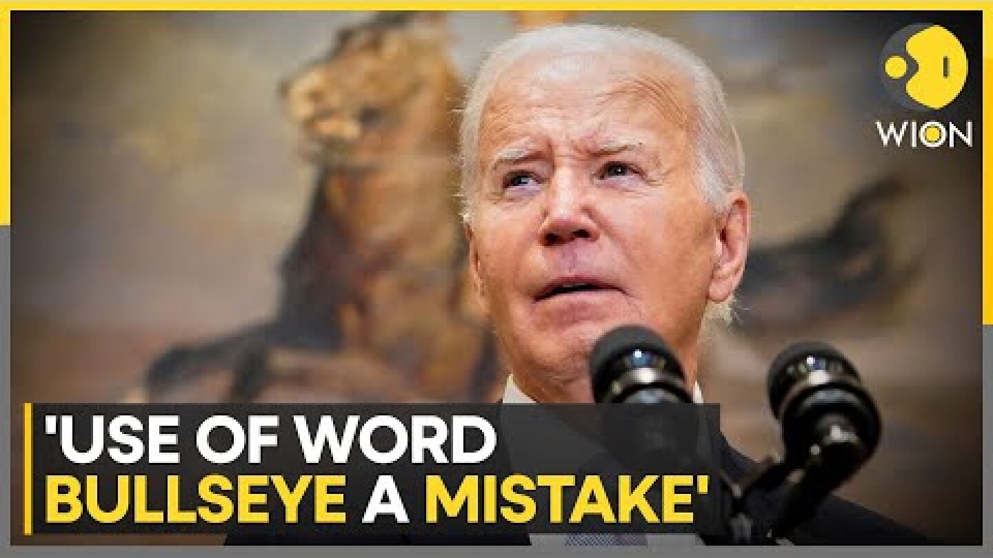 US Elections 2024: Biden says mistake to say he wanted to put 'bullseye' on Trump | WION