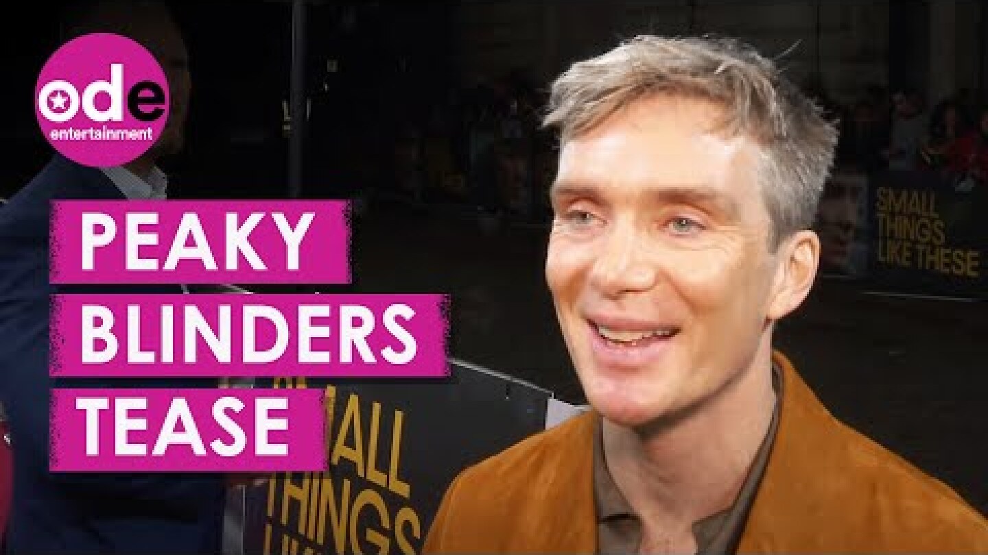 Cillian Murphy says new Peaky Blinders film is for the fans! 👀