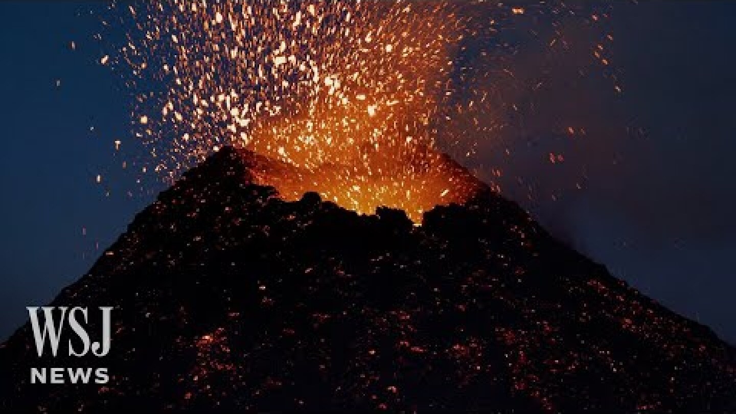 Watch: Lava Spews From Italy’s Mount Etna Volcano | WSJ News