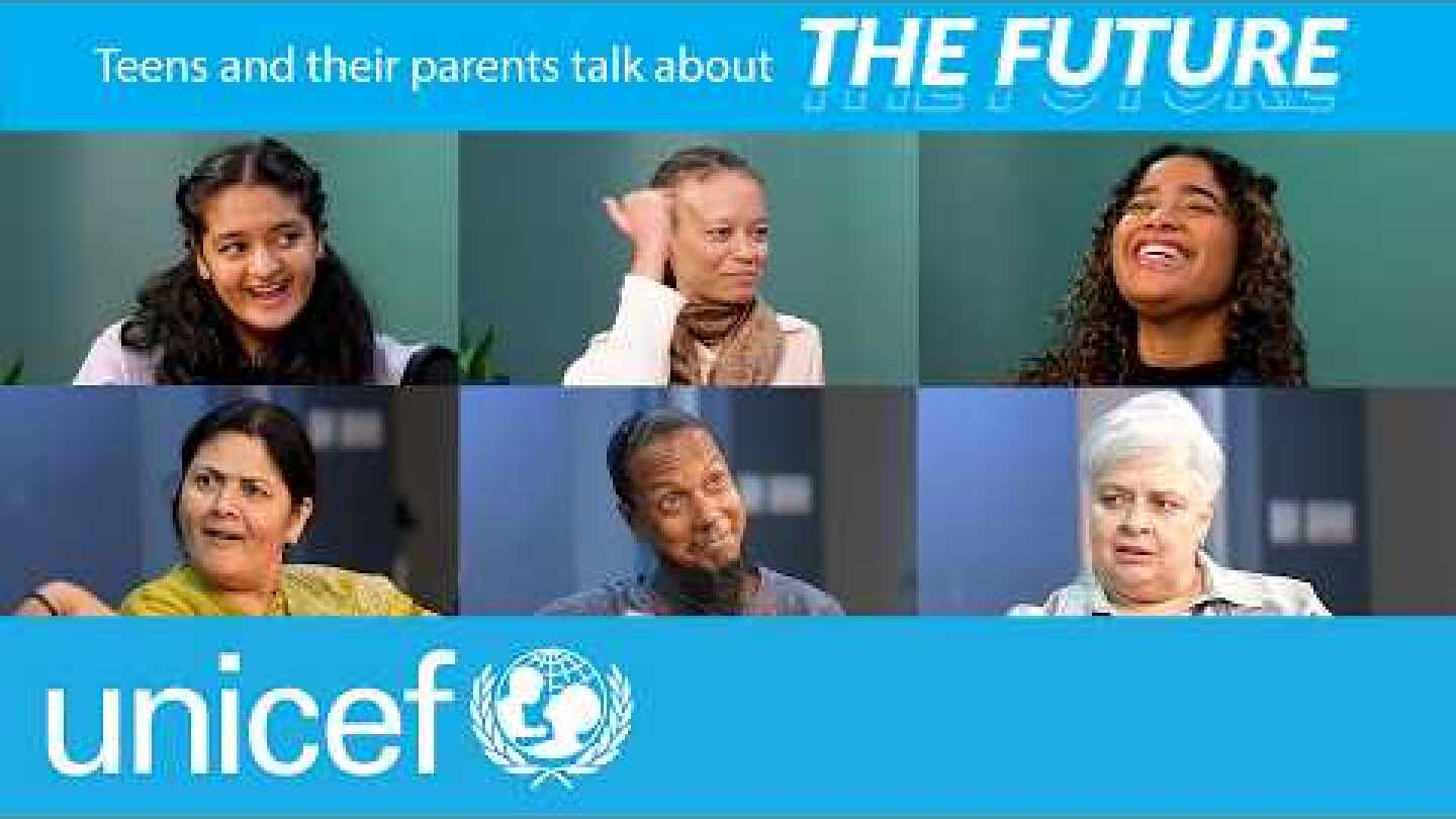 Teens and their parents talk about the future - World Children's Day 2024 | UNICEF