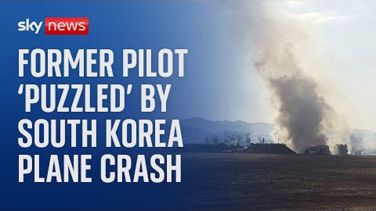 Ex-pilot questions why plane was "going so fast on runway without any wheels" | South Korea