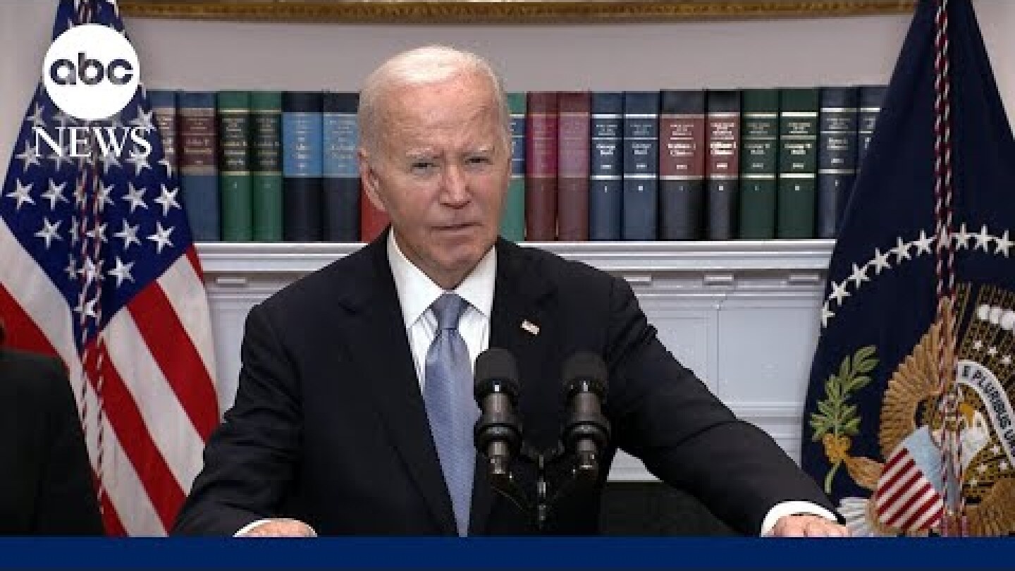 Biden delivers remarks following Trump assassination attempt