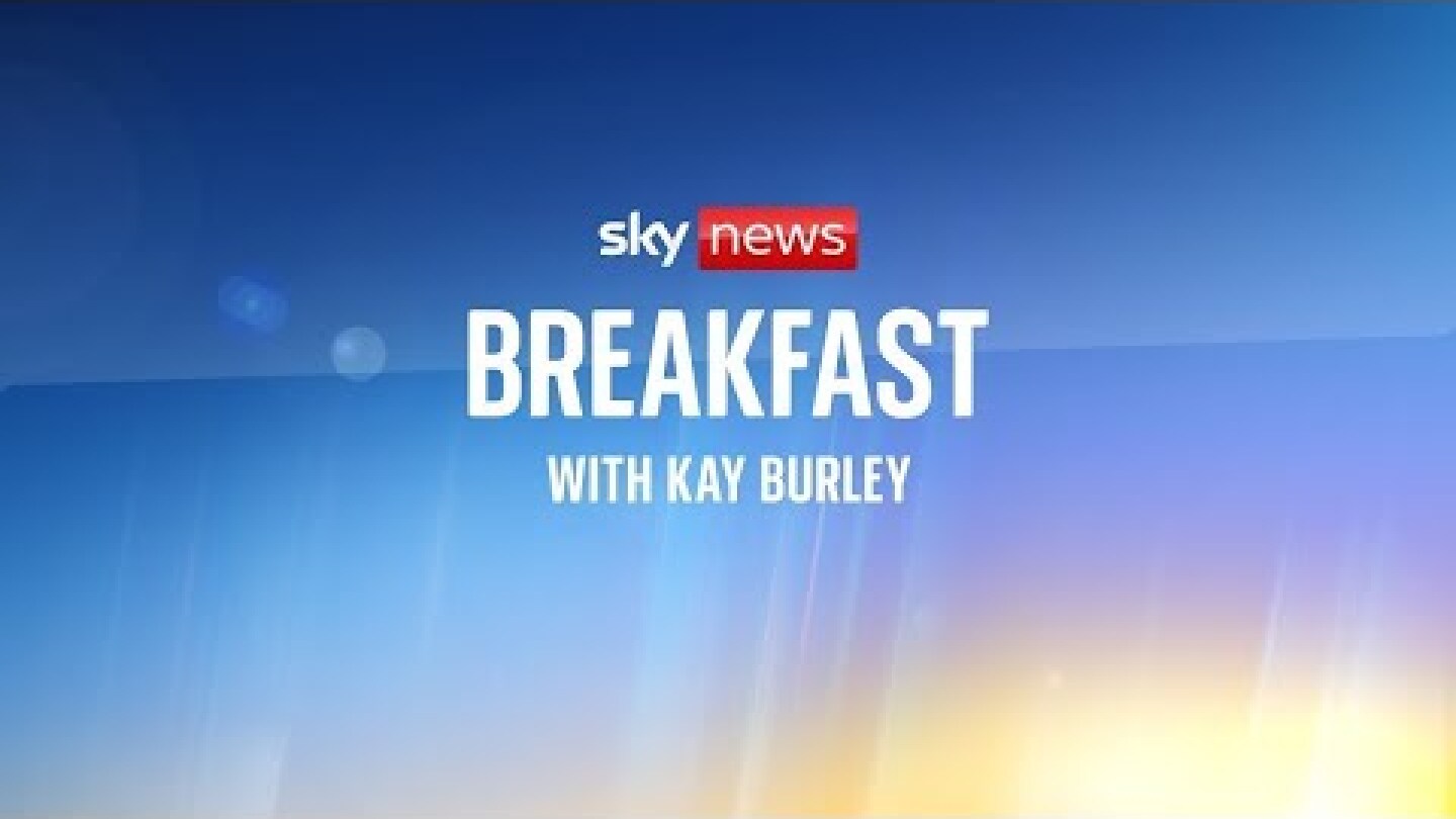 Watch Sky News Breakfast live | Israel-Lebanon ceasefire deal to be implemented 'in coming hours'