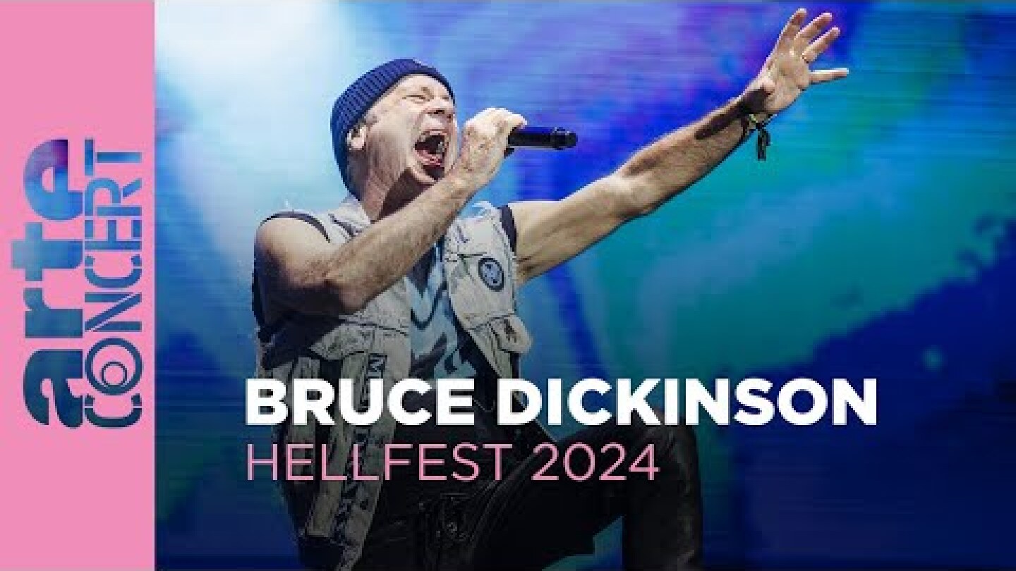 Bruce Dickinson - Hellfest 2024 - ARTE Concert