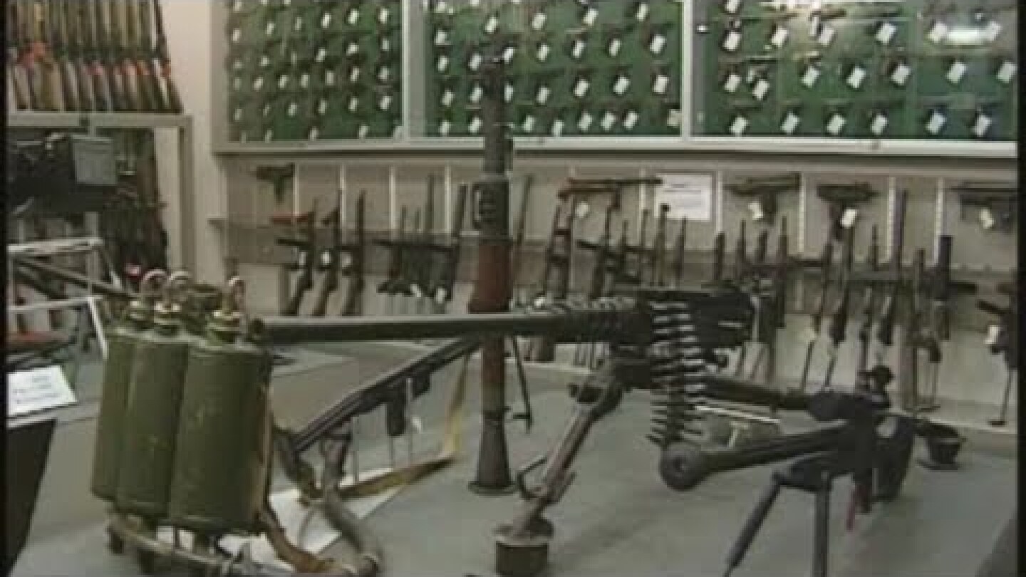 IRA send their weapons in for decommissioning and put them beyond use in a historic moment. 2001