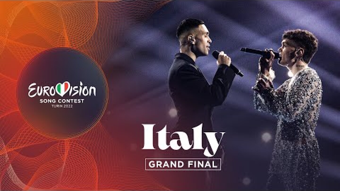 Mahmood & Blanco - Brividi - LIVE - Italy 🇮🇹 - Grand Final - Eurovision 2022