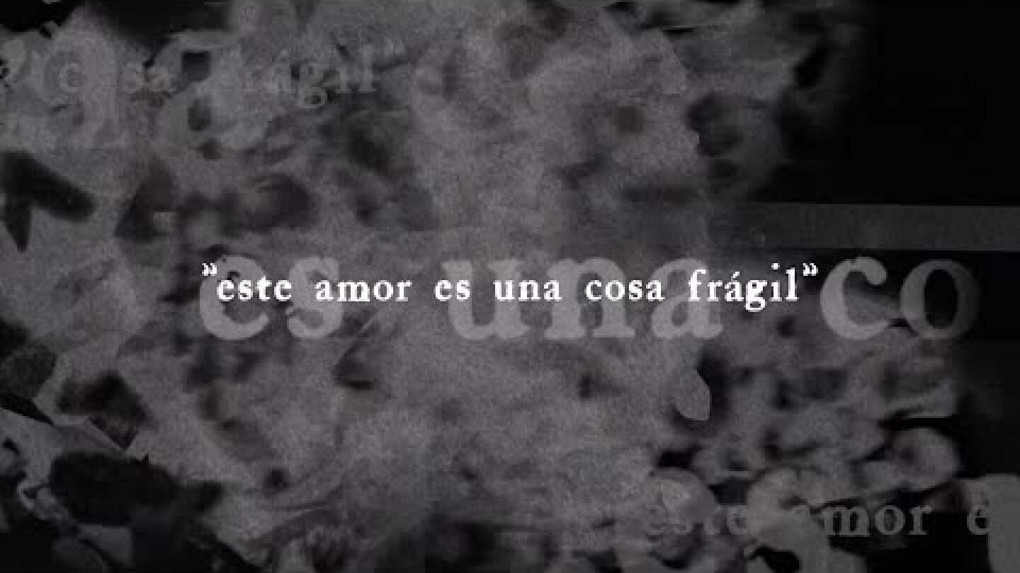 The Cure - A Fragile Thing (Official Spanish Lyric Video)