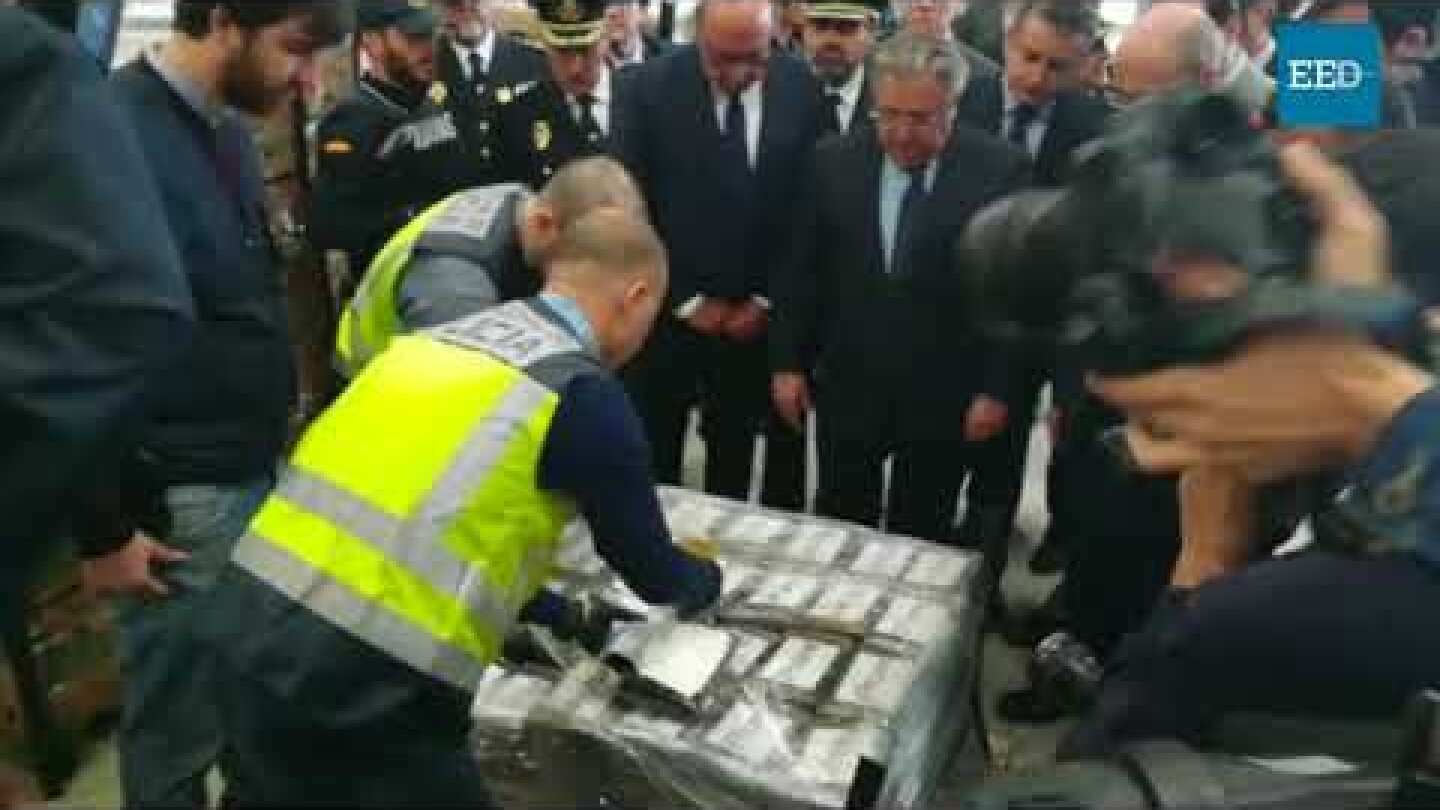 EED - Incautado en Algeciras el mayor alijo de cocaína en contenedor en Europa