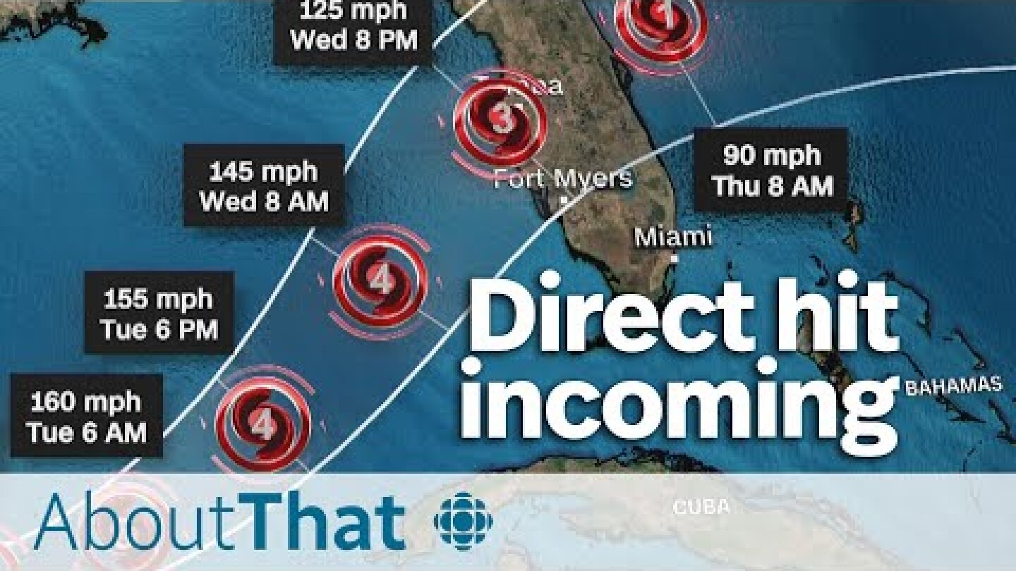 Florida bracing: Why is Hurricane Milton so threatening? | About That