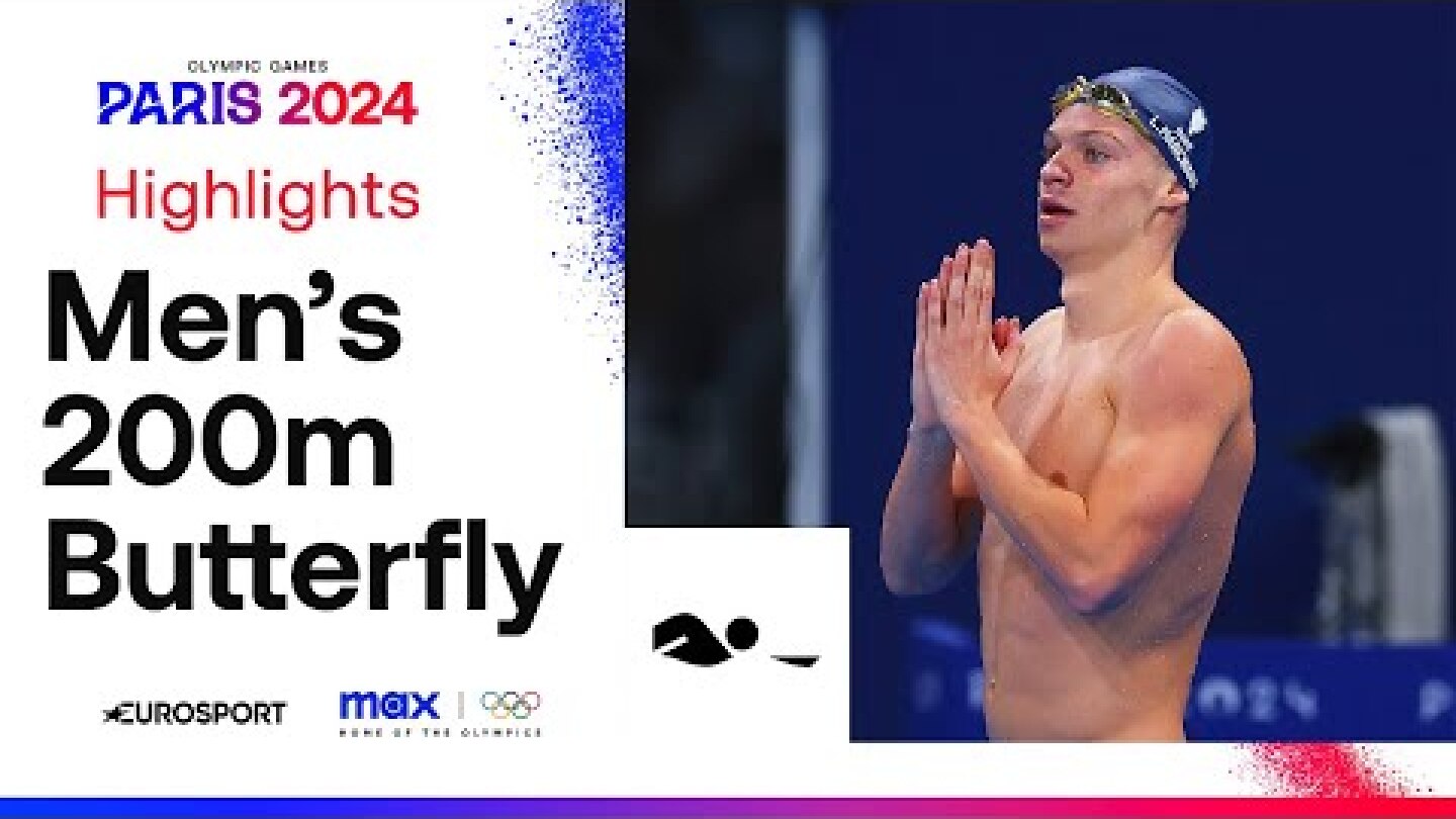 MARVELLOUS MARCHAND 🇫🇷 | Men's Swimming 200m Butterfly Highlights | #Paris2024