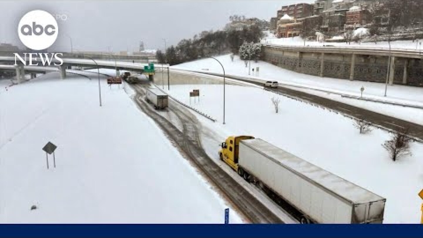 Several killed, hundreds of crashes reported as Mid-Atlantic winter storm continues