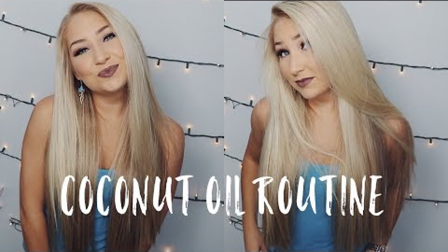 How I Apply Coconut Oil To My Hair | Updated