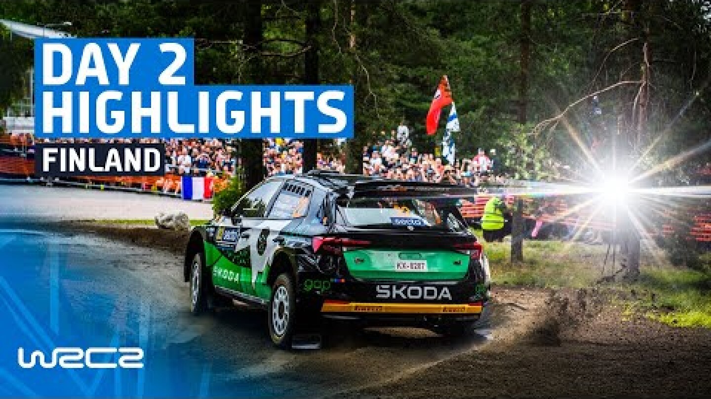 WRC2 Day 2 Highlights | WRC Secto Rally Finland 2023