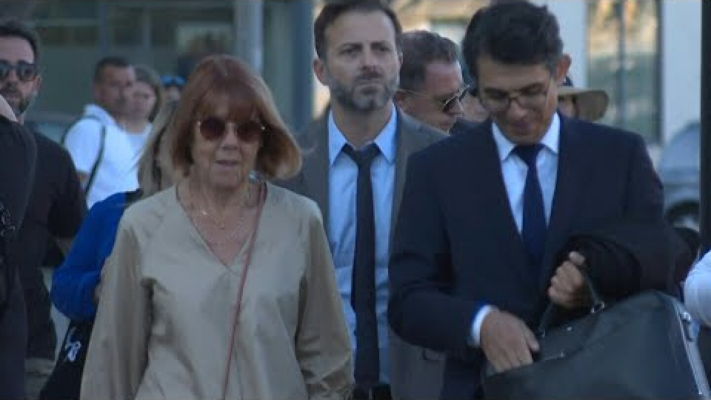 Mazan rape case: Arrival of Gisele Pelicot and her family on the 5th day of the trial | AFP