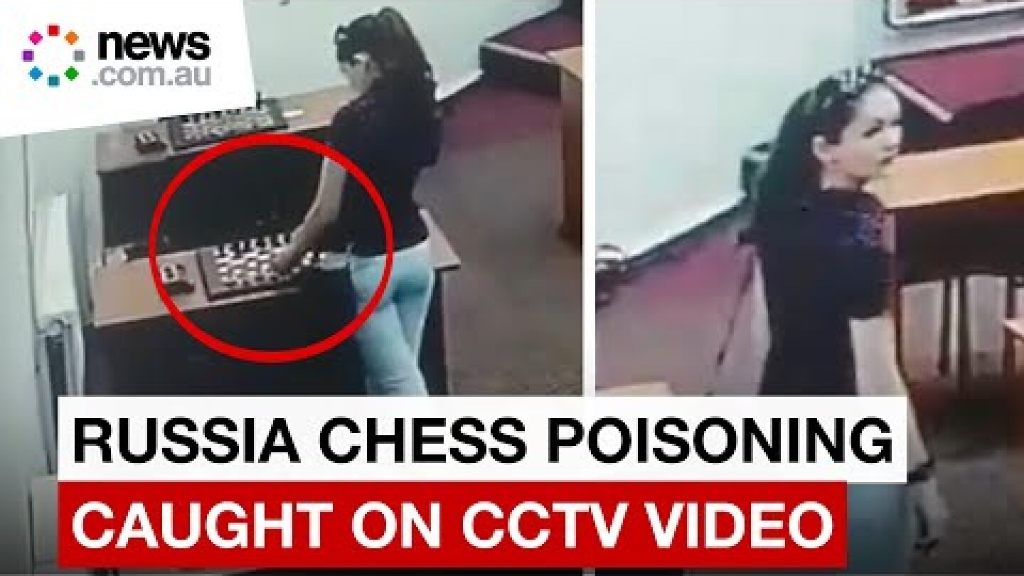 CCTV exposes Russian chess champion allegedly poisoning rival