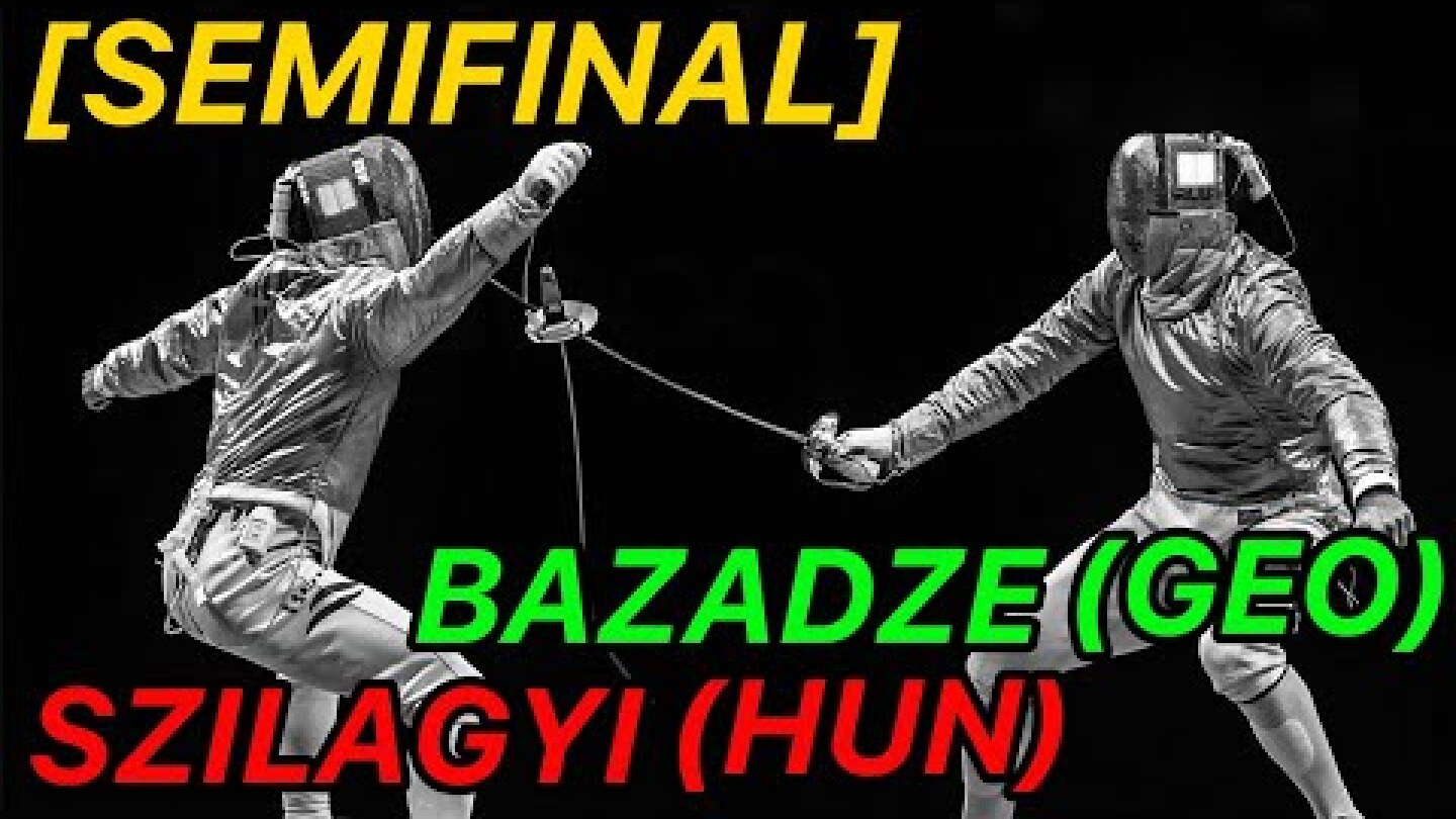 Tokyo 2021 [T4] Szilagyi (HUN) v Bazadze (GEO) | Olympic Fencing | Men's Sabre Individual Highlights