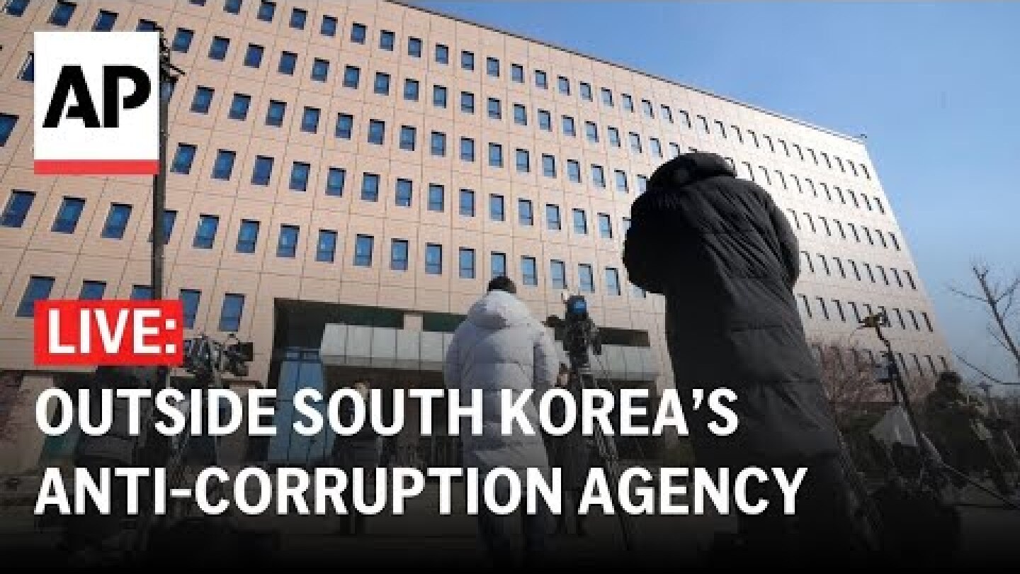 LIVE: Impeached South Korean President Yoon Suk Yeol detained