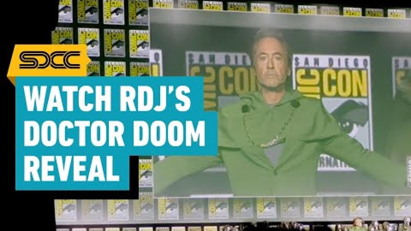 Robert Downey Jr.’s Doctor Doom Marvel Hall H Reveal | Comic Con 2024