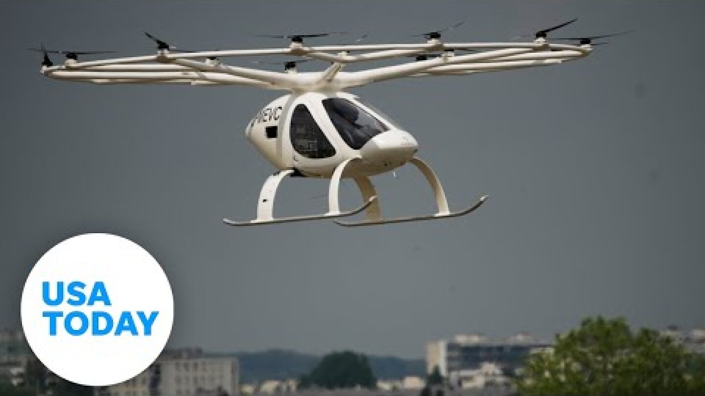 Could 'Flying taxis' take flight at the 2024 Paris Olympic Games? | USA TODAY