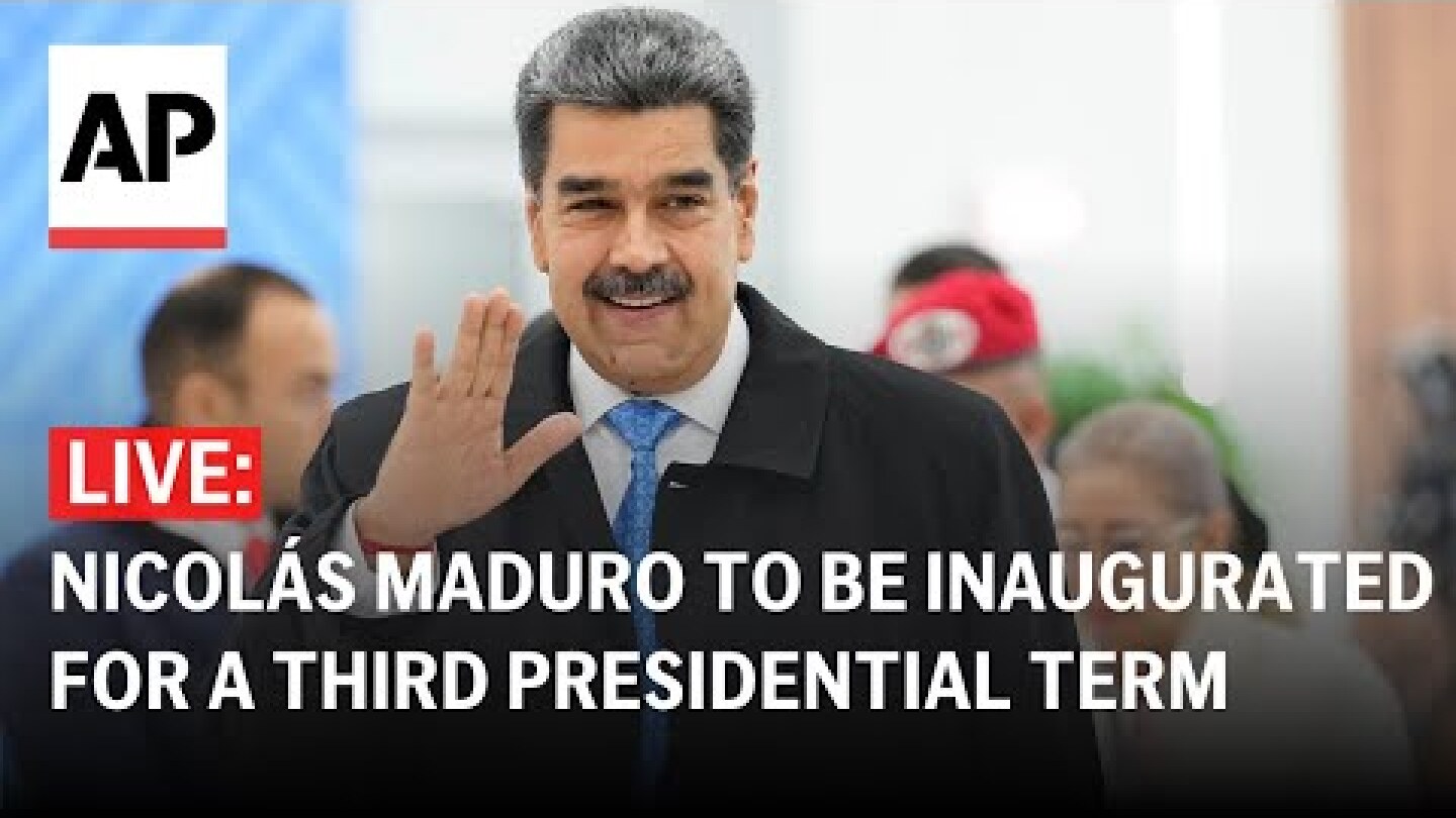 LIVE: Nicolás Maduro inauguration for a third presidential term