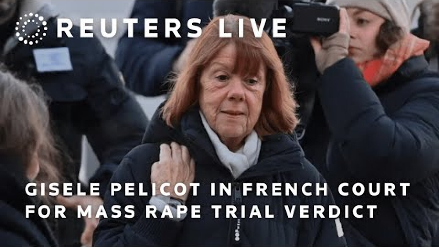 LIVE: Gisele Pelicot in French court for mass rape trial verdict | REUTERS