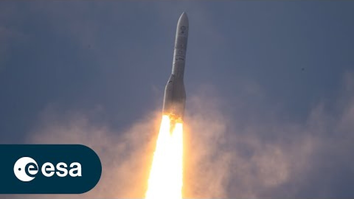Ariane 6 first liftoff