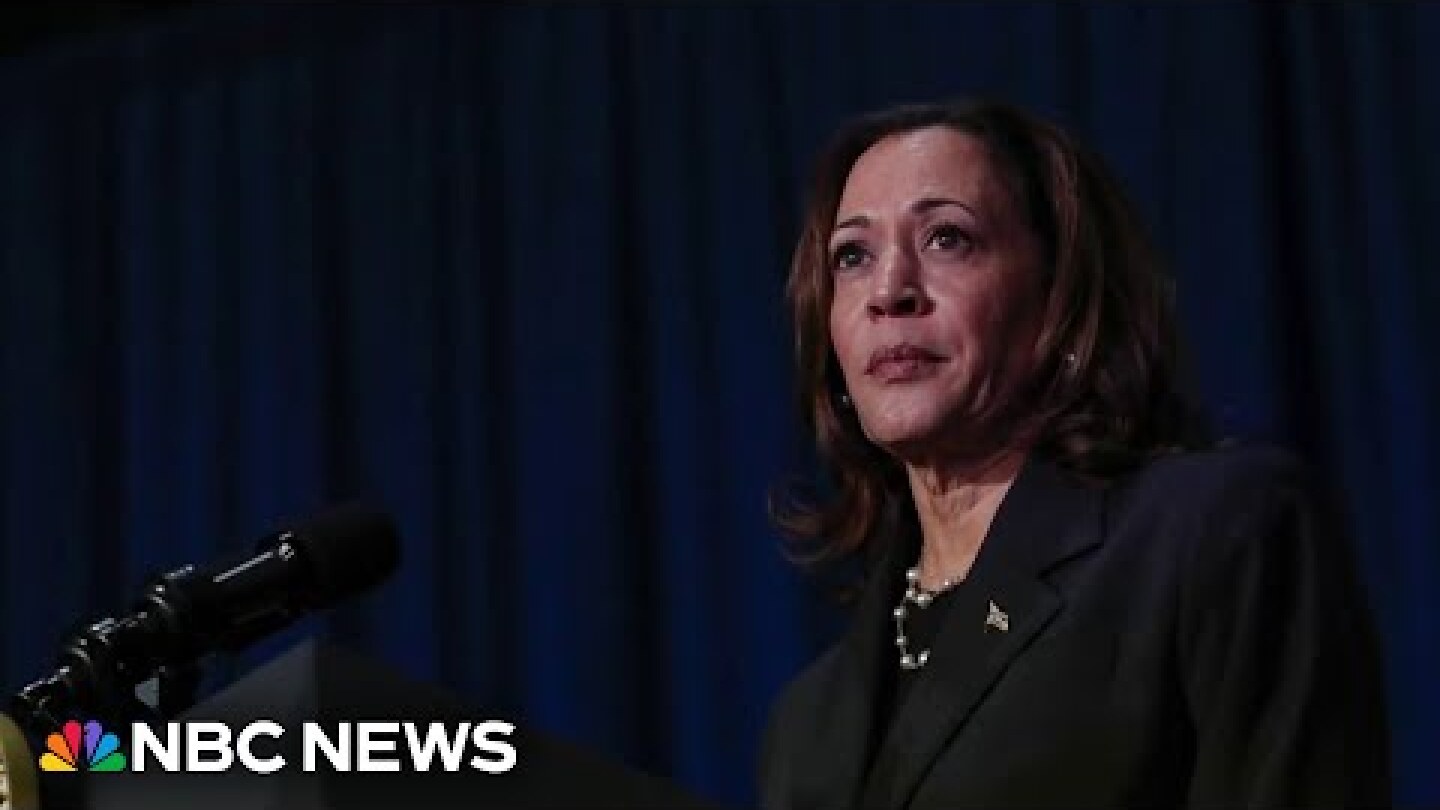 VP Harris joins fundraising call to calm major donors as more Democrats come out against Biden